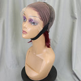 #99J Straight Full 13x4 Frontal transparent Lace Bob Style Wig Color Wig