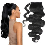 Wrap Around Ponytail