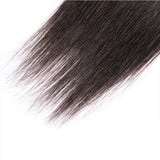 Straight Bulk Human Hair  Natural Black #1B Braiding Hair (100 Grams)